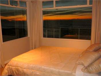 Sunset from the bedroom