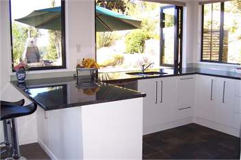 Open plan kitchen