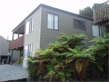 View from driveway