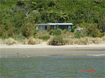 Cottage from the beach