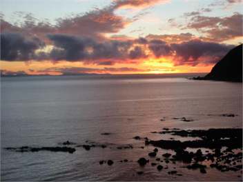 Sunset from your deck