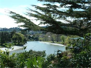 view up river