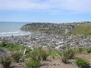 Sumner from hills.