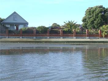 Cottage viewed from the Estuary