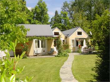 back of house showing garden