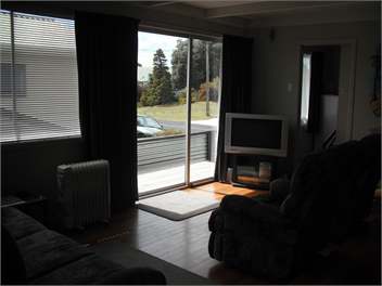 Lounge with small deck