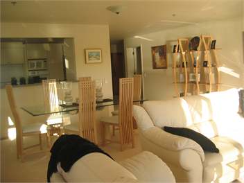Main room showing kitchen to rear
