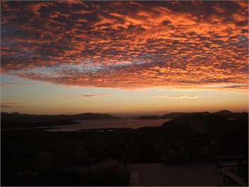 Sunset from home