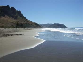 Beach - looking north