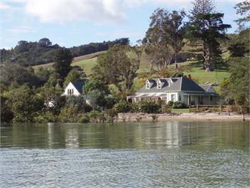 Kasper House from water