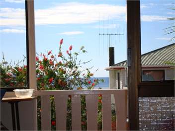 View from the deck