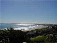 view up Ninetymile beach
