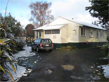 View of Lodge from driveway