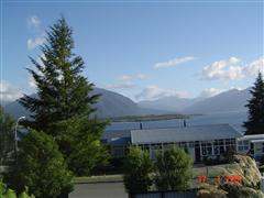 View from front of house