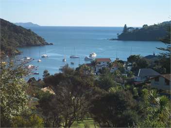 View of Mill Bay from top deck
