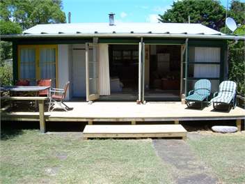 New deck doors open