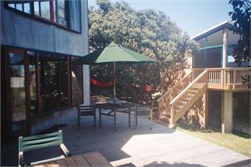 Extensive sunny decks