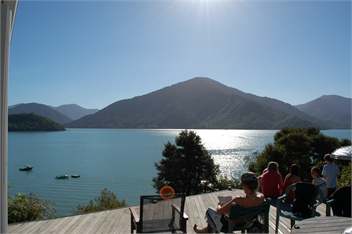 View from deck