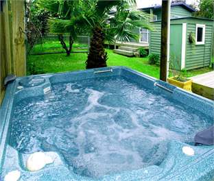 Enjoy a spa in the outdoors!