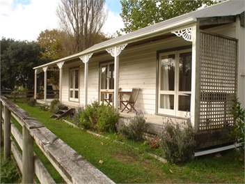 Front of cottage