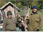 Great Hunting abounds... his first ever Stag!!