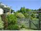 Fenced back garden for children and pets