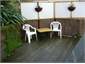 Garden area for bbq's