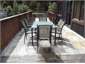 Outdoor dining area