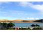 View straight across harbour from our large deck