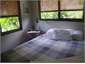 Back room with double bed