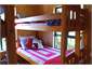 Bedroom 1 sleeps 4 (2 bunk beds - adult size)