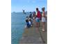 Wharf jumping is cool!