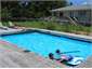 House from pool area