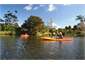 Kayaking along the beautiful Takou River