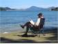 Relaxing on the Beach