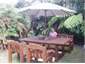 Private, sunny outdoor area