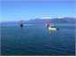 Jackson Bay with Mount Cook 130 km beyond