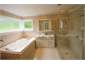 ensuite with spa bath and triple shower