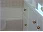 Bathroom, showing handbasin unit and bath