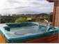 Ahhh in your private spa overlooking Golden Bay