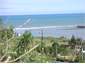 Sea from top of the hill