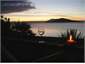 Sunset from the deck