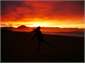 Midsummer sunset