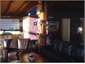 Open plan living, with groovy artworks