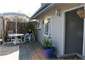 Private back deck