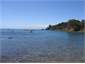 Safe swimming at Hekerua Bay - no cars.