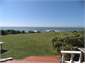 View from the verandah, looking out to the beach.