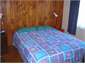 Down stairs Queen sized bed