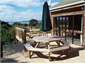 Back deck with view