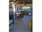 Bunks, dining and small kitchen